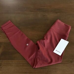 Lululemon Wunder Train High-Rise Tight 28" Size 6 Rockwood NEW